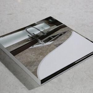 Portable Quartz Marble Sample Display Book ST-133-2
