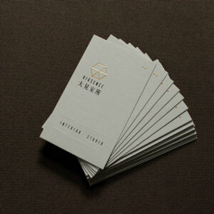 Fancy Paper Business Card