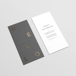 Luxury Card Printing